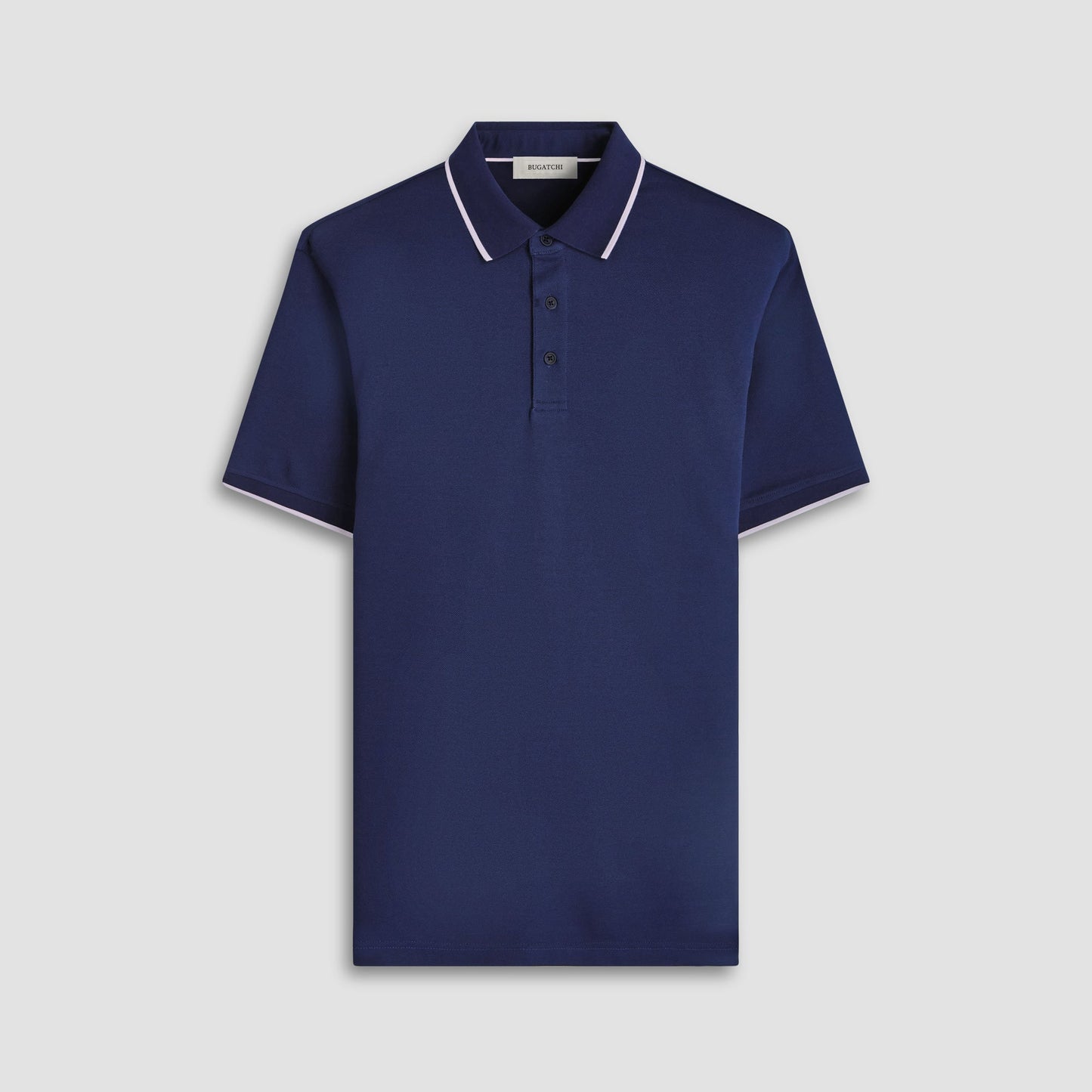 Bugatchi Pique Polo Shirt Navy