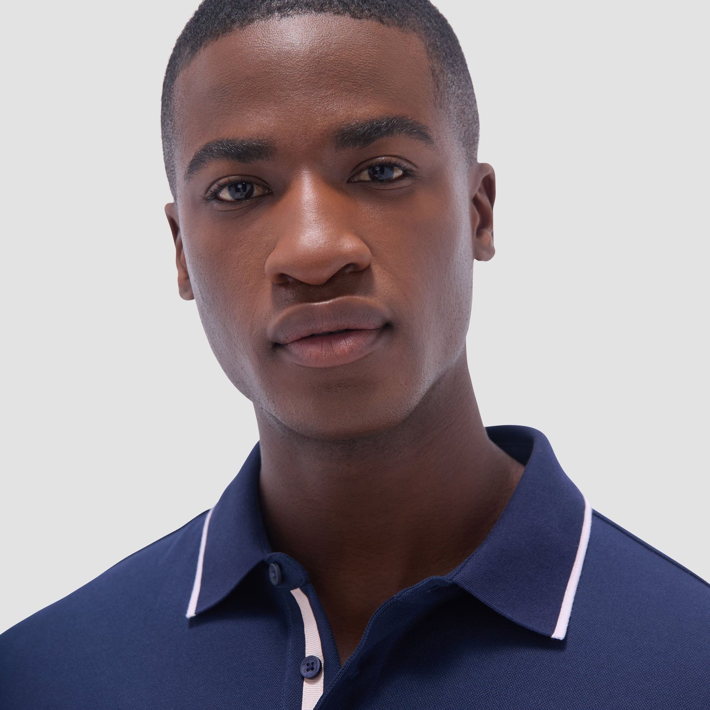 Bugatchi Pique Polo Shirt Navy