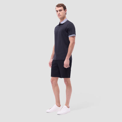 Bugatchi Solid Polo Shirt Black