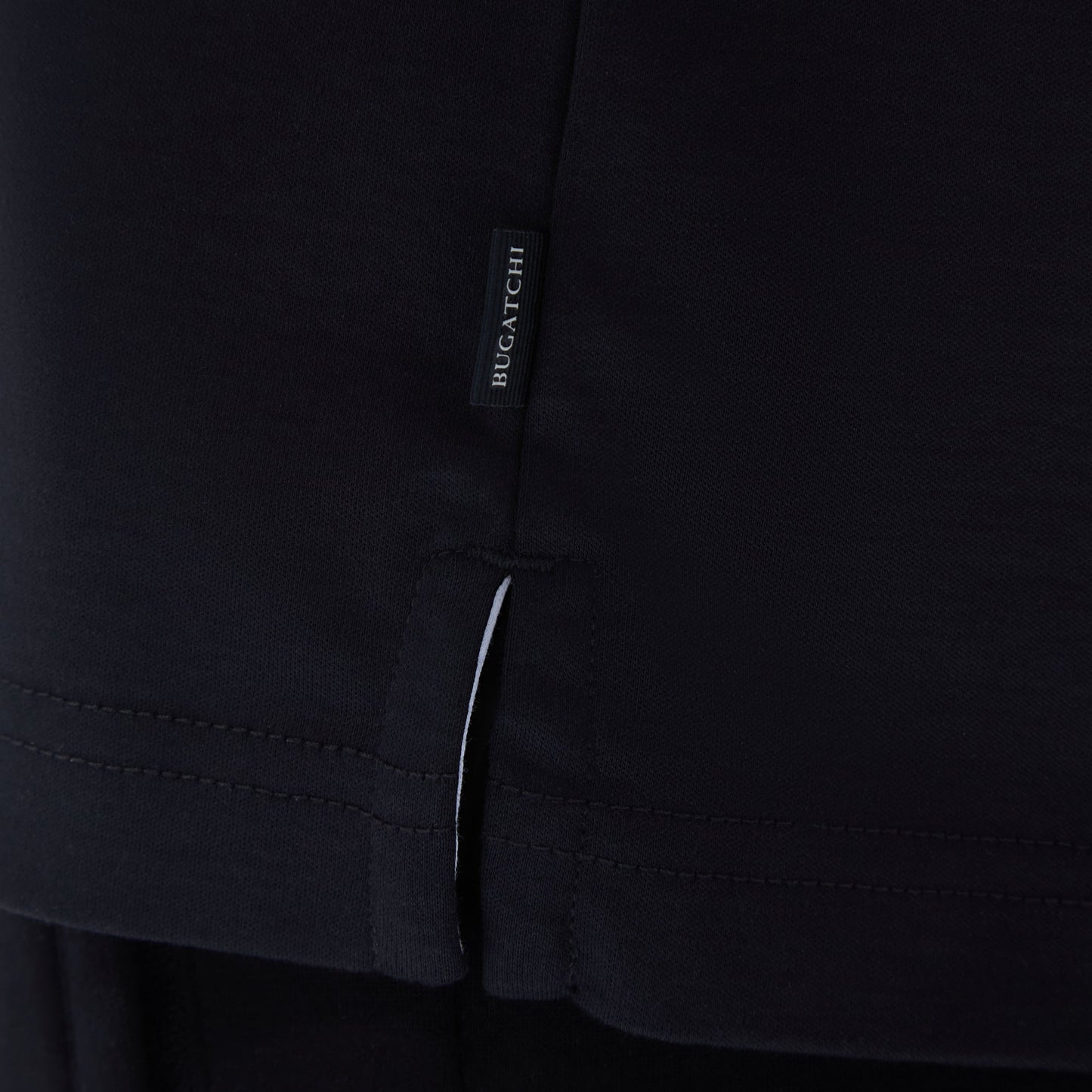 Bugatchi Solid Polo Shirt Black
