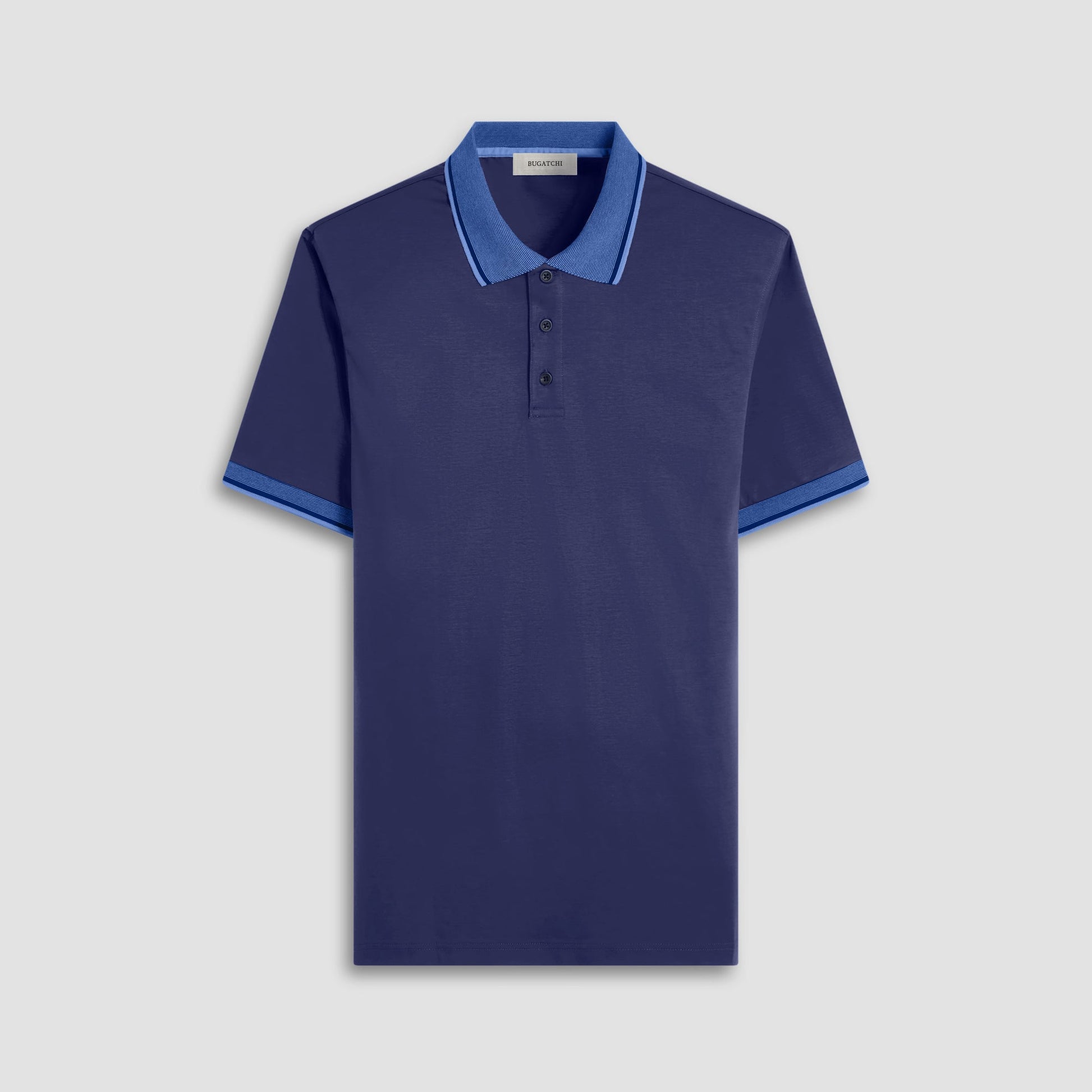 Bugatchi Solid Polo Shirt Navy