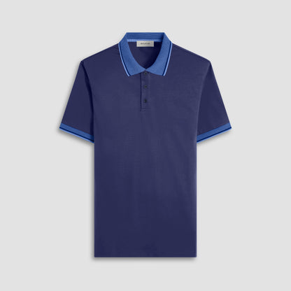 Bugatchi Solid Polo Shirt Navy