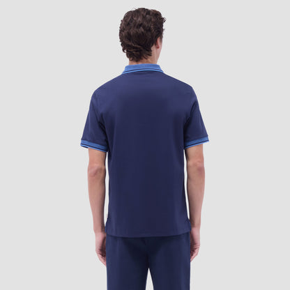 Bugatchi Solid Polo Shirt Navy