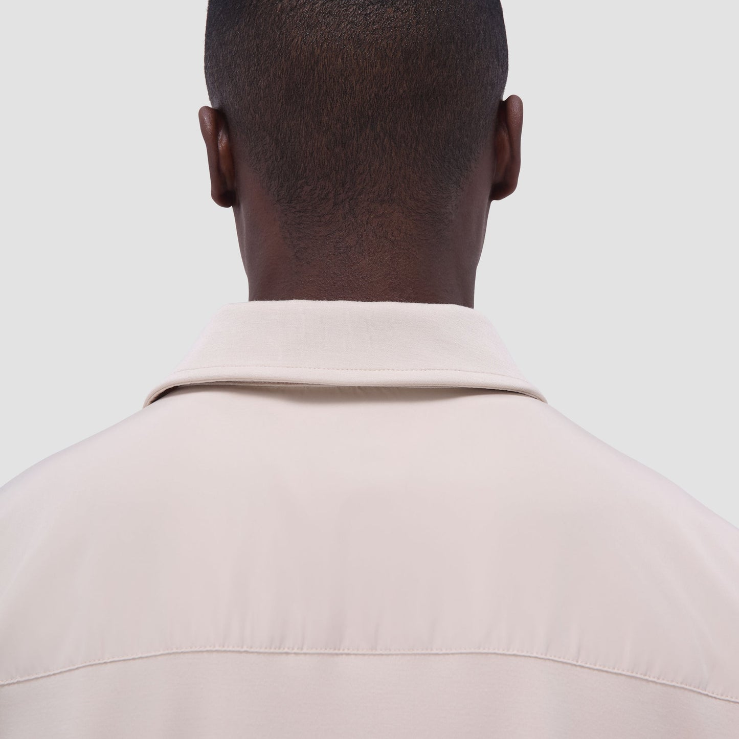 Bugatchi Soft Touch™ Solid Shirt Jacket Almond