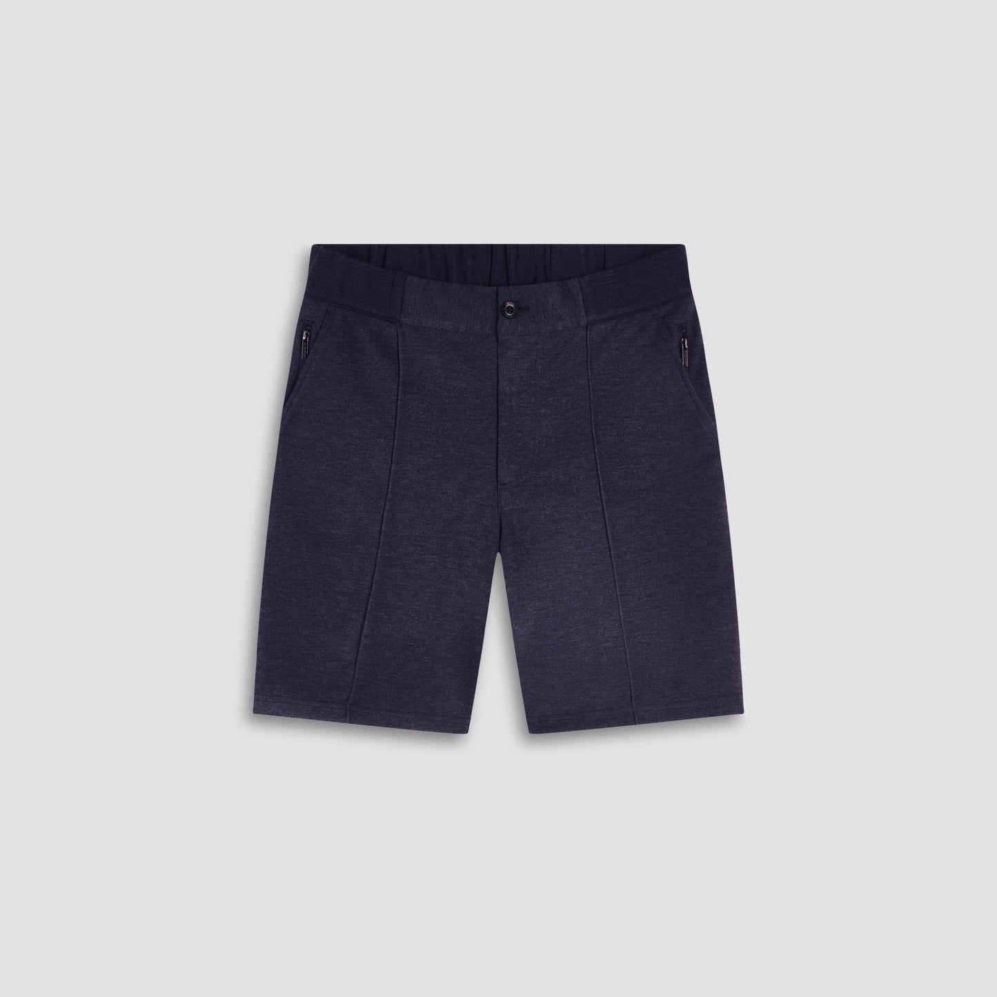 Bugatchi Soft Touch™ Heather Shorts Black