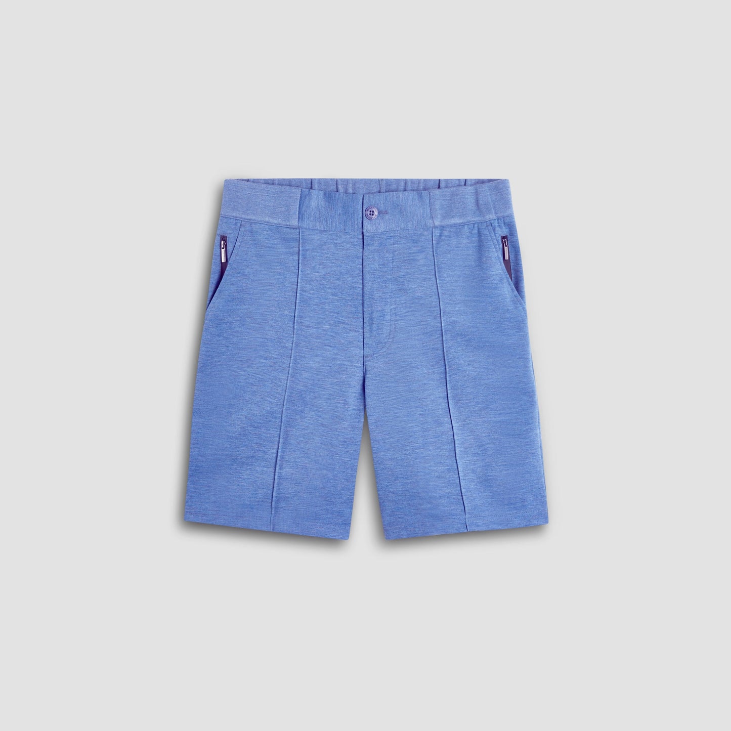 Bugatchi Soft Touch™ Heather Shorts Cobalt