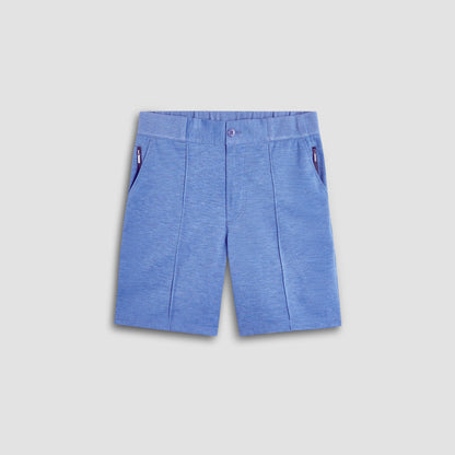 Bugatchi Soft Touch™ Heather Shorts Cobalt