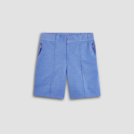 Bugatchi Soft Touch™ Heather Shorts Cobalt