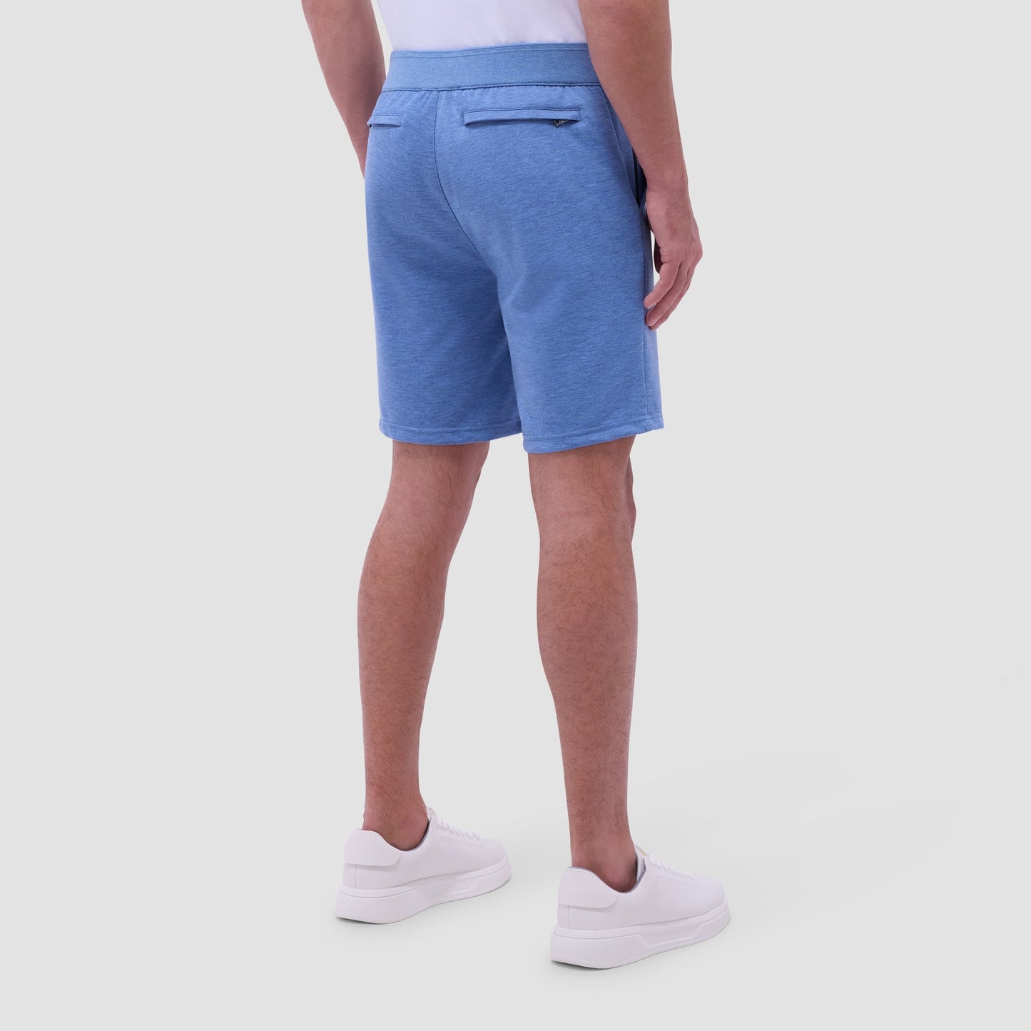 Bugatchi Soft Touch™ Heather Shorts Cobalt