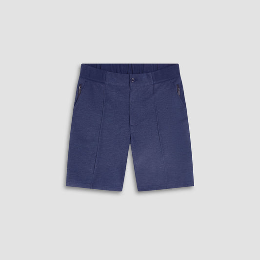 Bugatchi Soft Touch™ Heather Shorts Navy