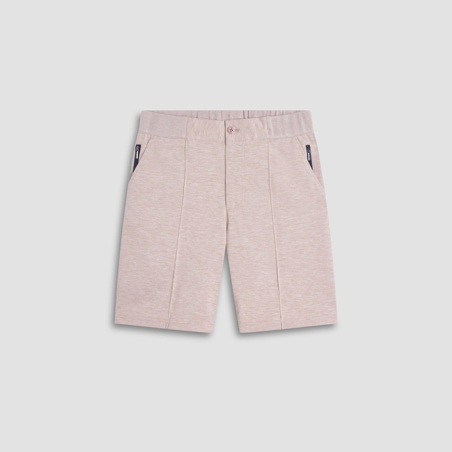 Bugatchi Soft Touch™ Heather Shorts Sand