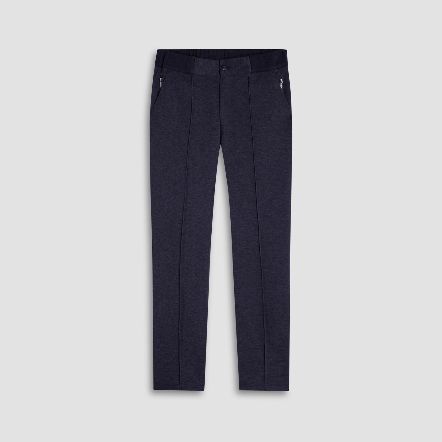 Bugatchi Soft Touch™ Heather Casual Pants Black