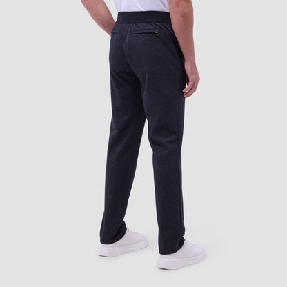 Bugatchi Soft Touch™ Heather Casual Pants Black