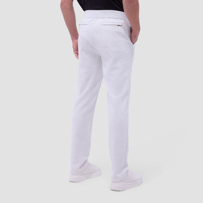 Bugatchi Soft Touch™ Heather Casual Pants Chalk