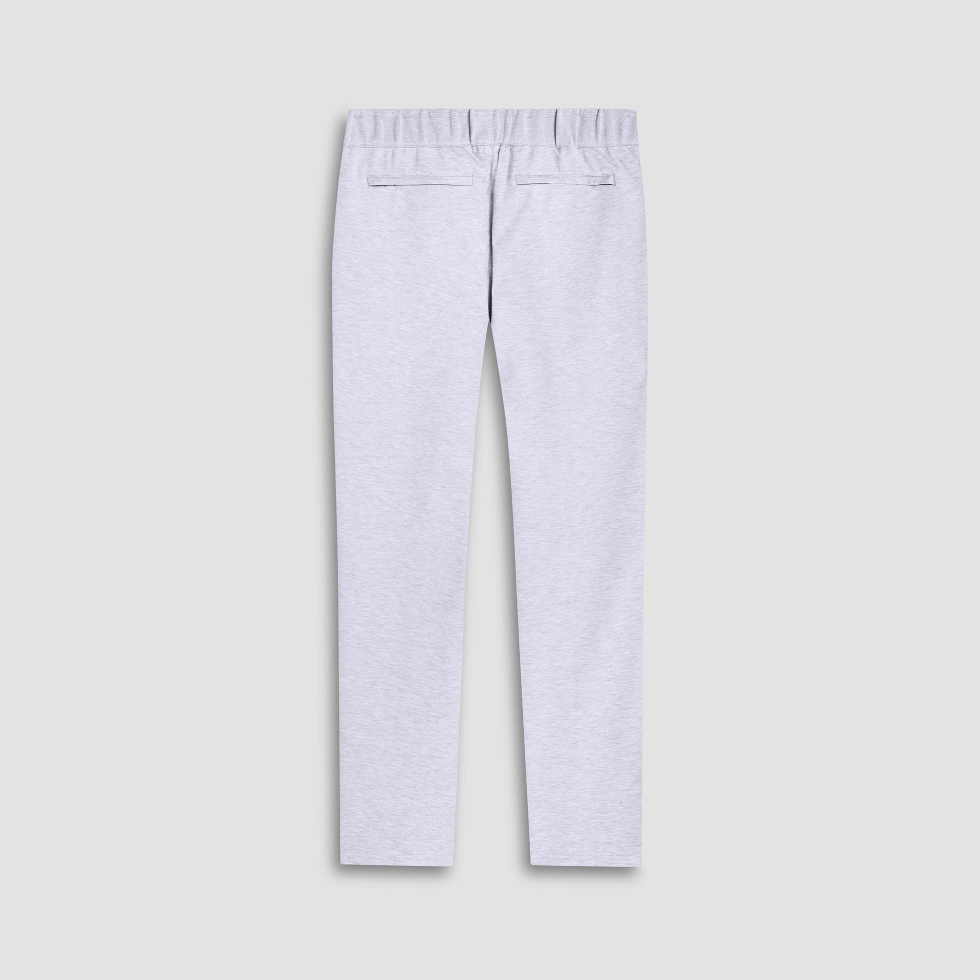 Bugatchi Soft Touch™ Heather Casual Pants Chalk