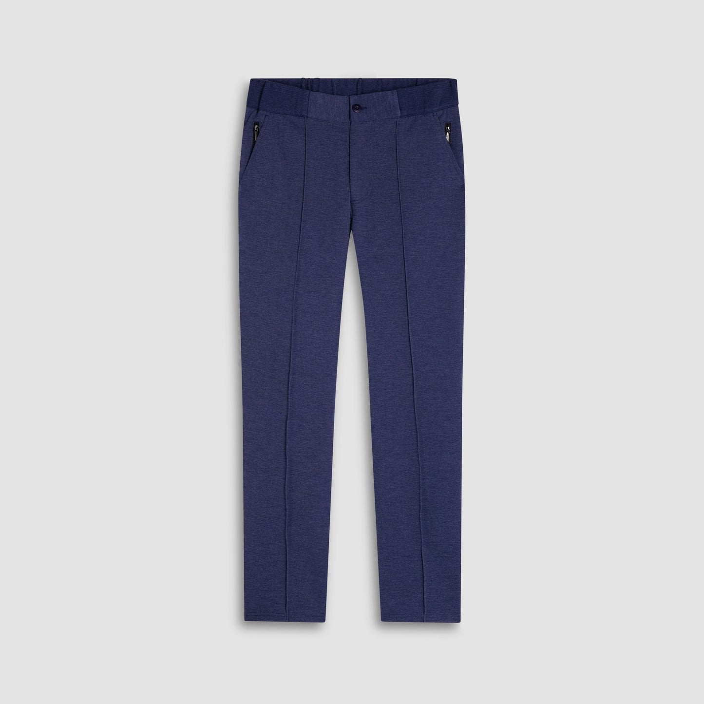 Bugatchi Soft Touch™ Heather Casual Pants Navy