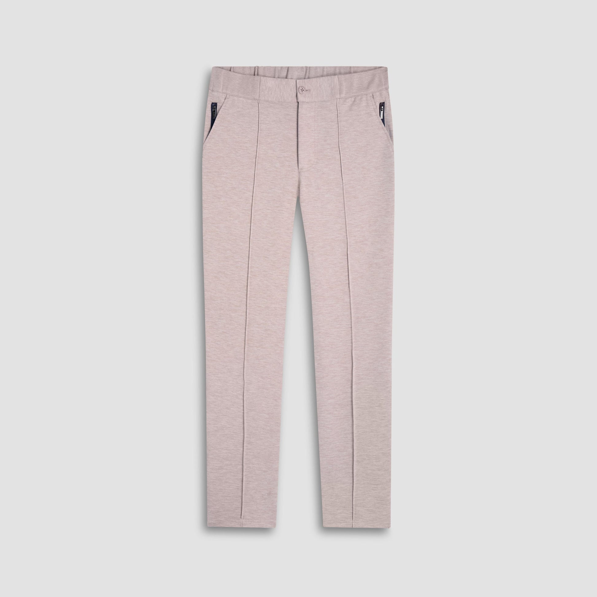 Bugatchi Soft Touch™ Heather Casual Pants Sand