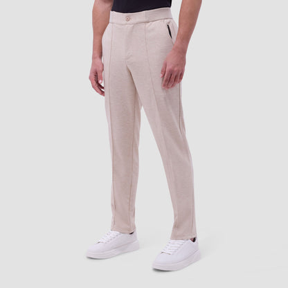 Bugatchi Soft Touch™ Heather Casual Pants Sand