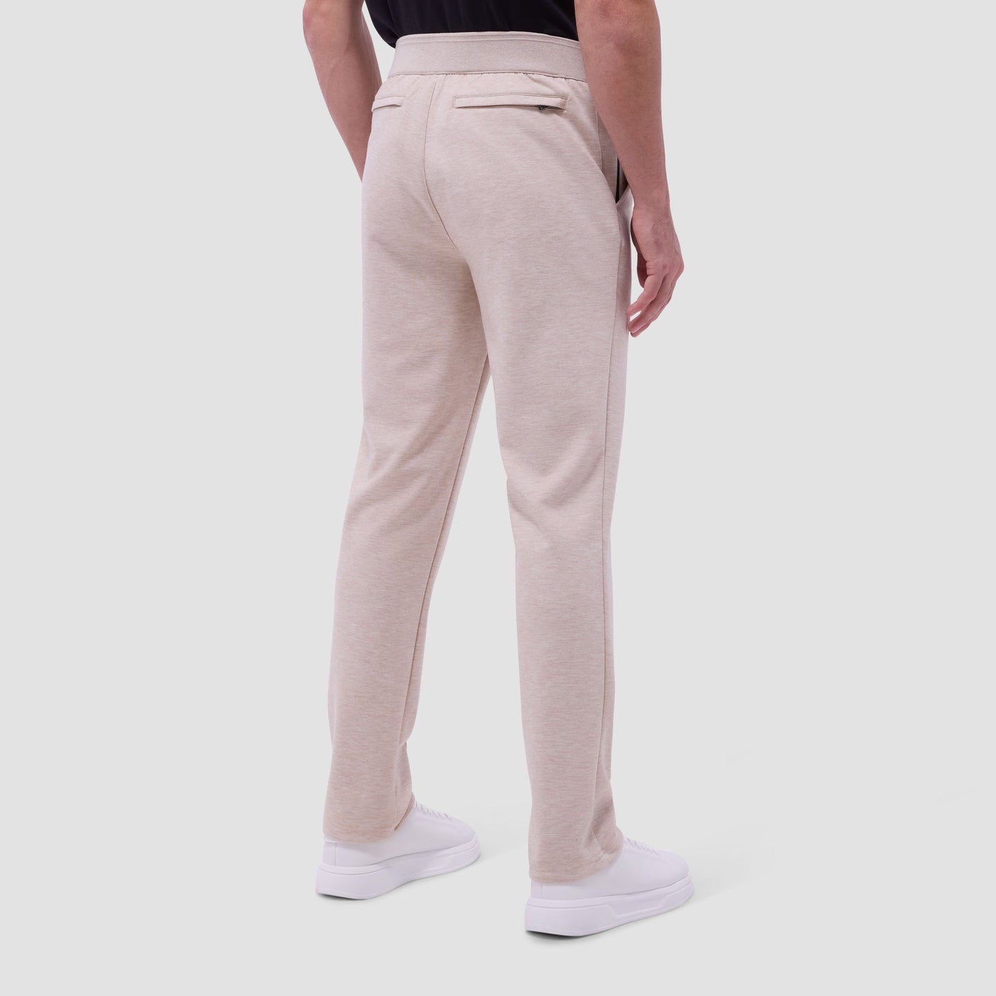 Bugatchi Soft Touch™ Heather Casual Pants Sand
