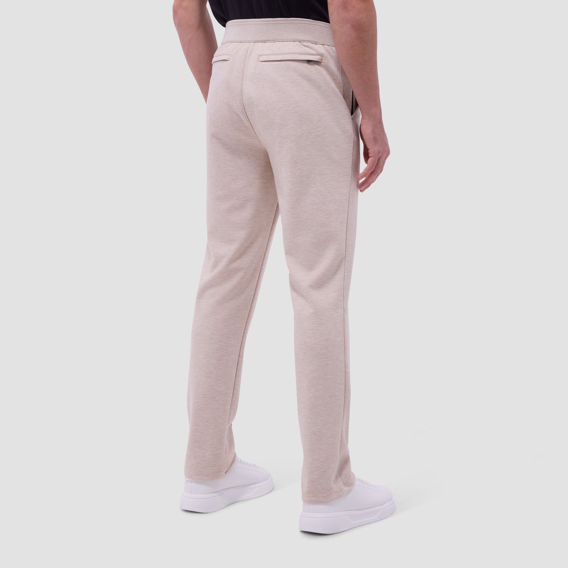 Bugatchi Soft Touch™ Heather Casual Pants Sand