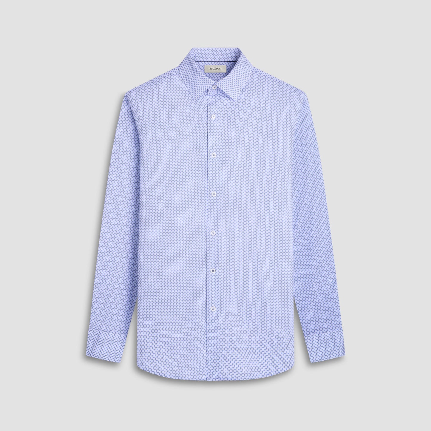 Bugatchi Jules Geometric OoohCotton® Shirt Shark