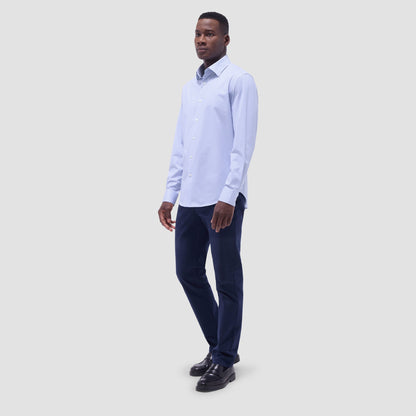 Bugatchi Jules Geometric OoohCotton® Shirt Shark