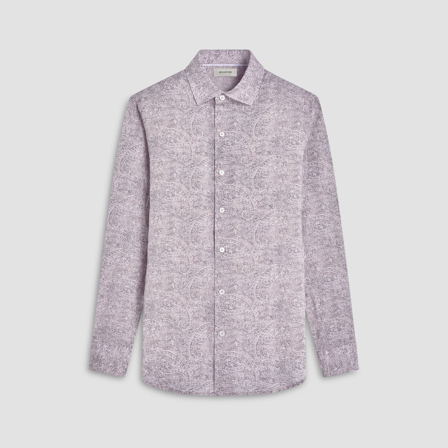 Bugatchi Axel Paisley Shirt Olive