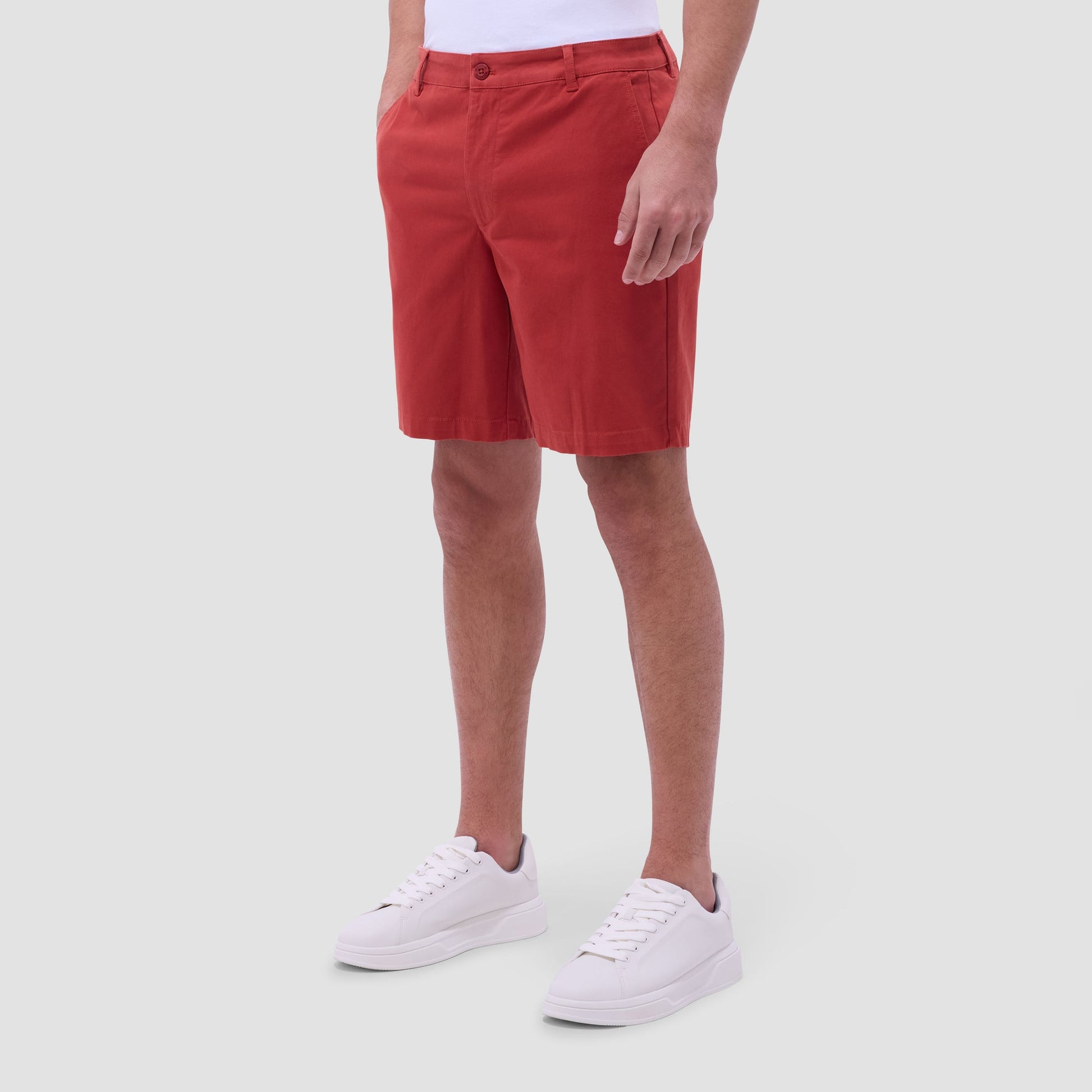 Bugatchi Presley Bermuda Shorts Brick