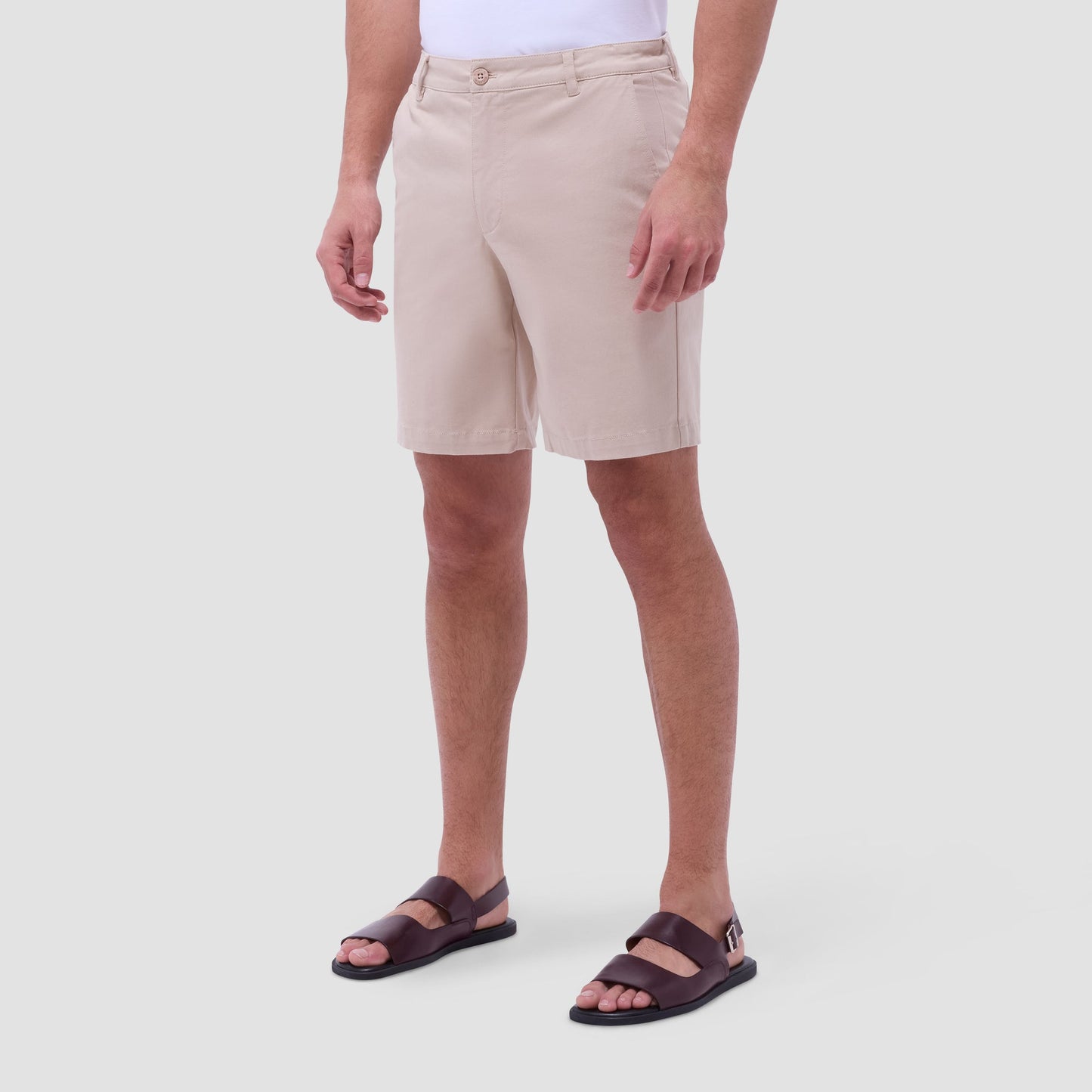Bugatchi Presley Bermuda Shorts Sand
