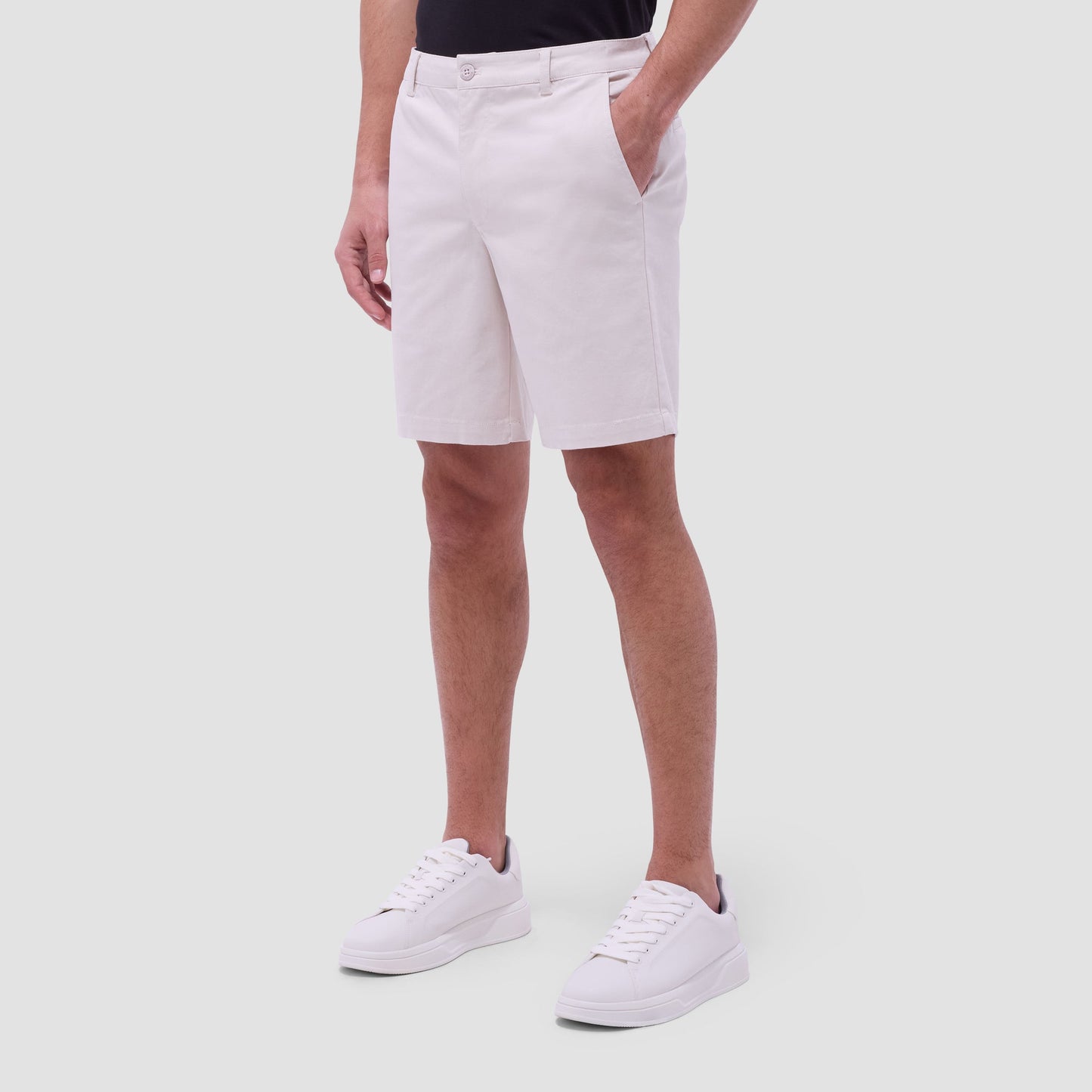 Bugatchi Presley Bermuda Shorts Stone