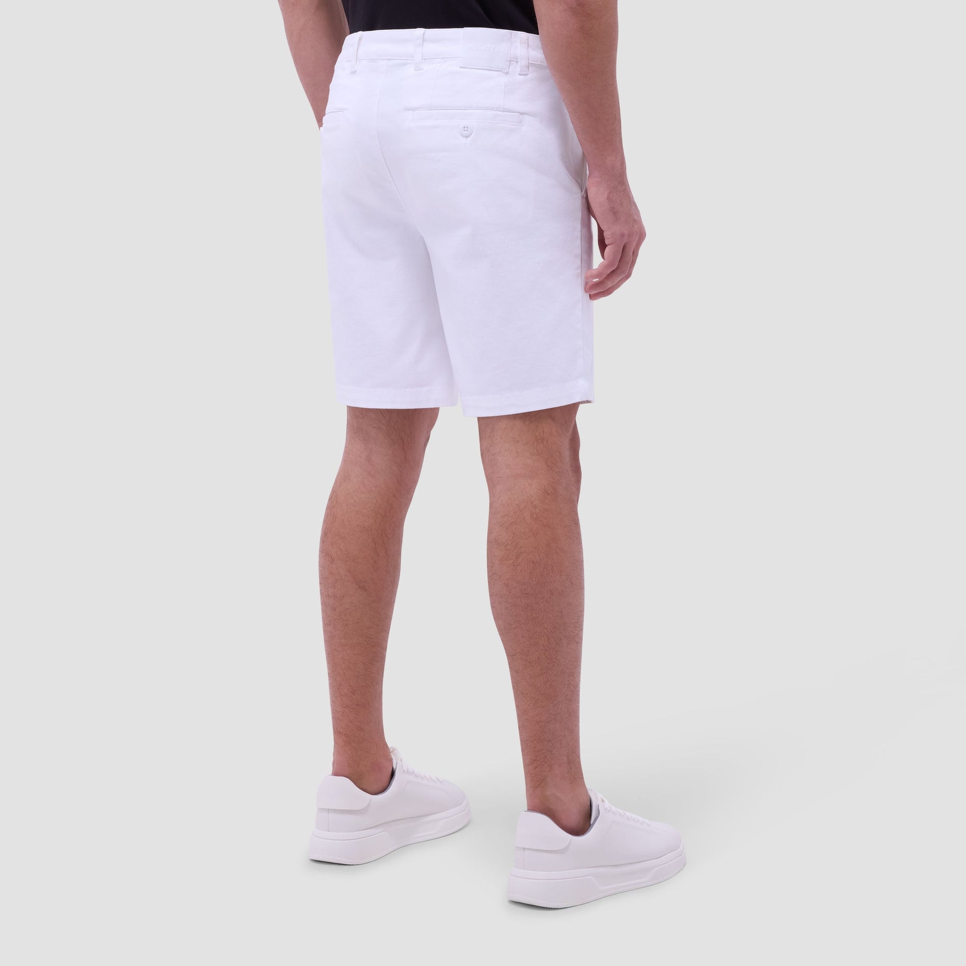 Bugatchi Presley Bermuda Shorts White