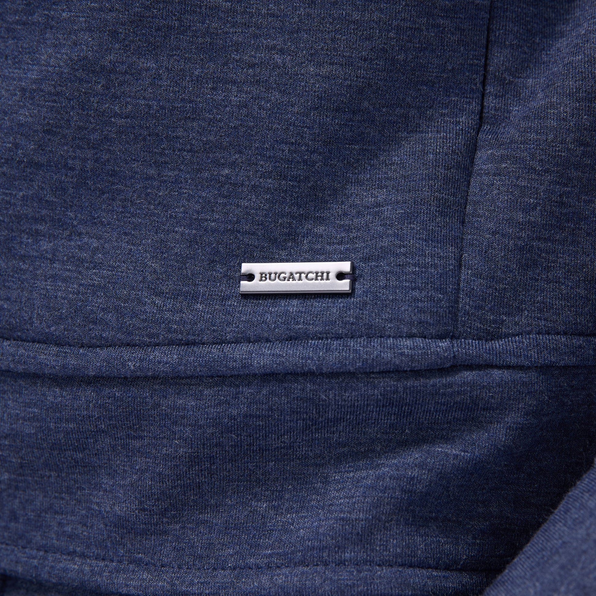Bugatchi Soft Touch™ Heather Shirt Jacket Navy