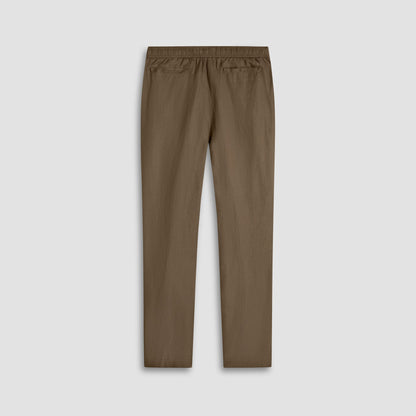 Bugatchi Linen Drawstring Pants Olive