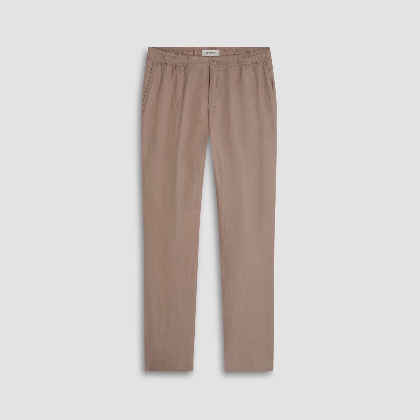 Bugatchi Linen Drawstring Pants Sand