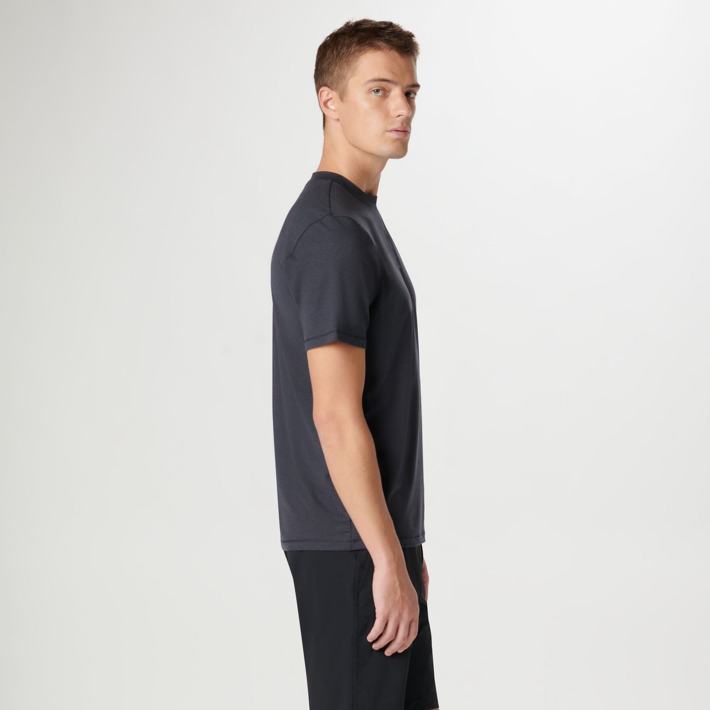 Bugatchi UV50 Performance T-Shirt Black