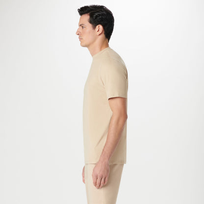 Bugatchi UV50 Performance T-Shirt Sand