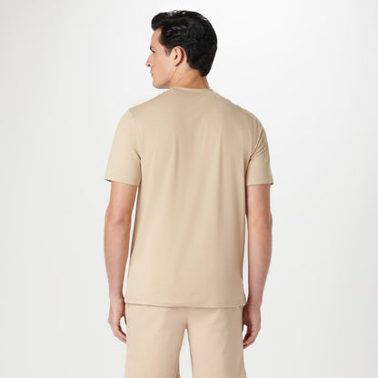 Bugatchi UV50 Performance T-Shirt Sand