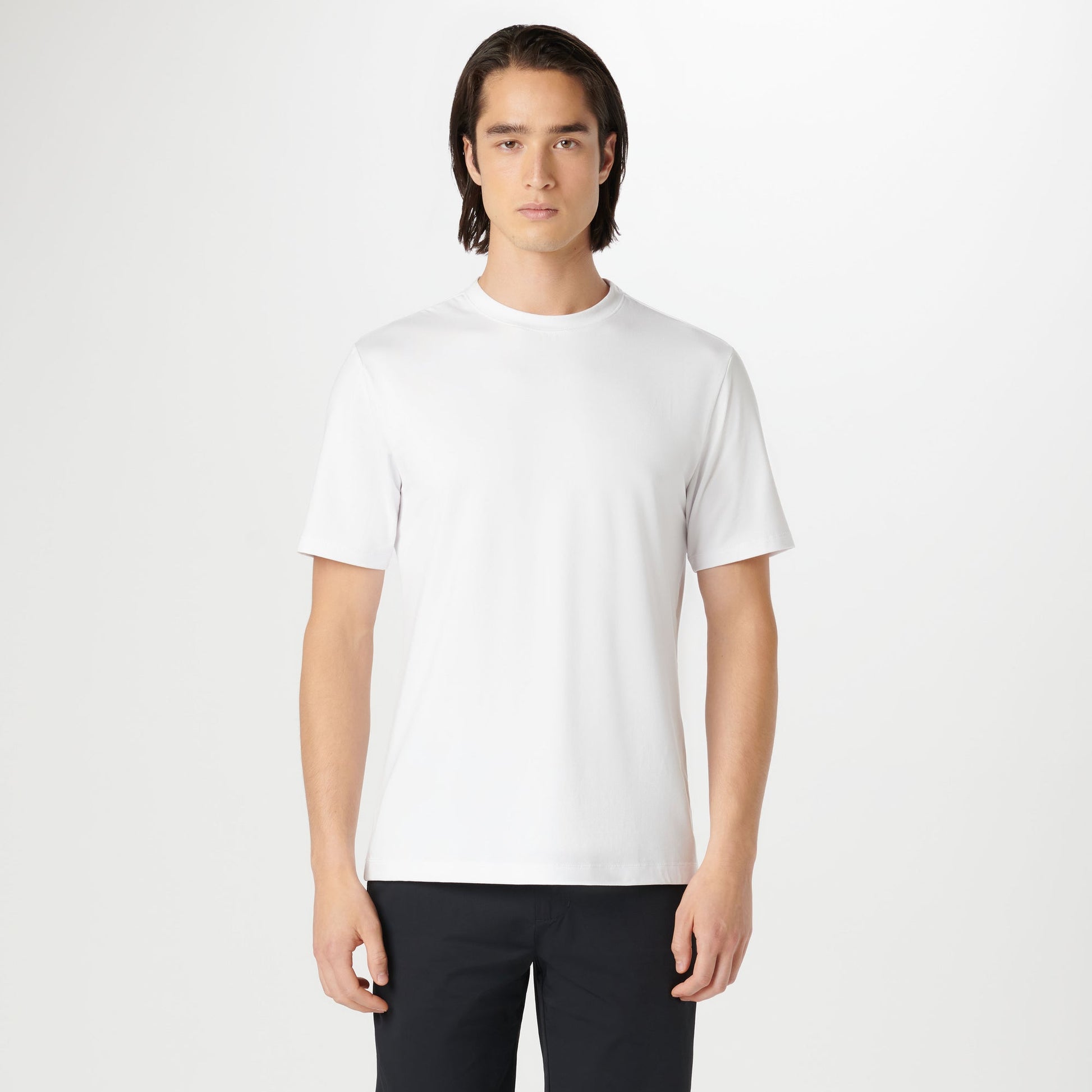 Bugatchi UV50 Performance T-Shirt White
