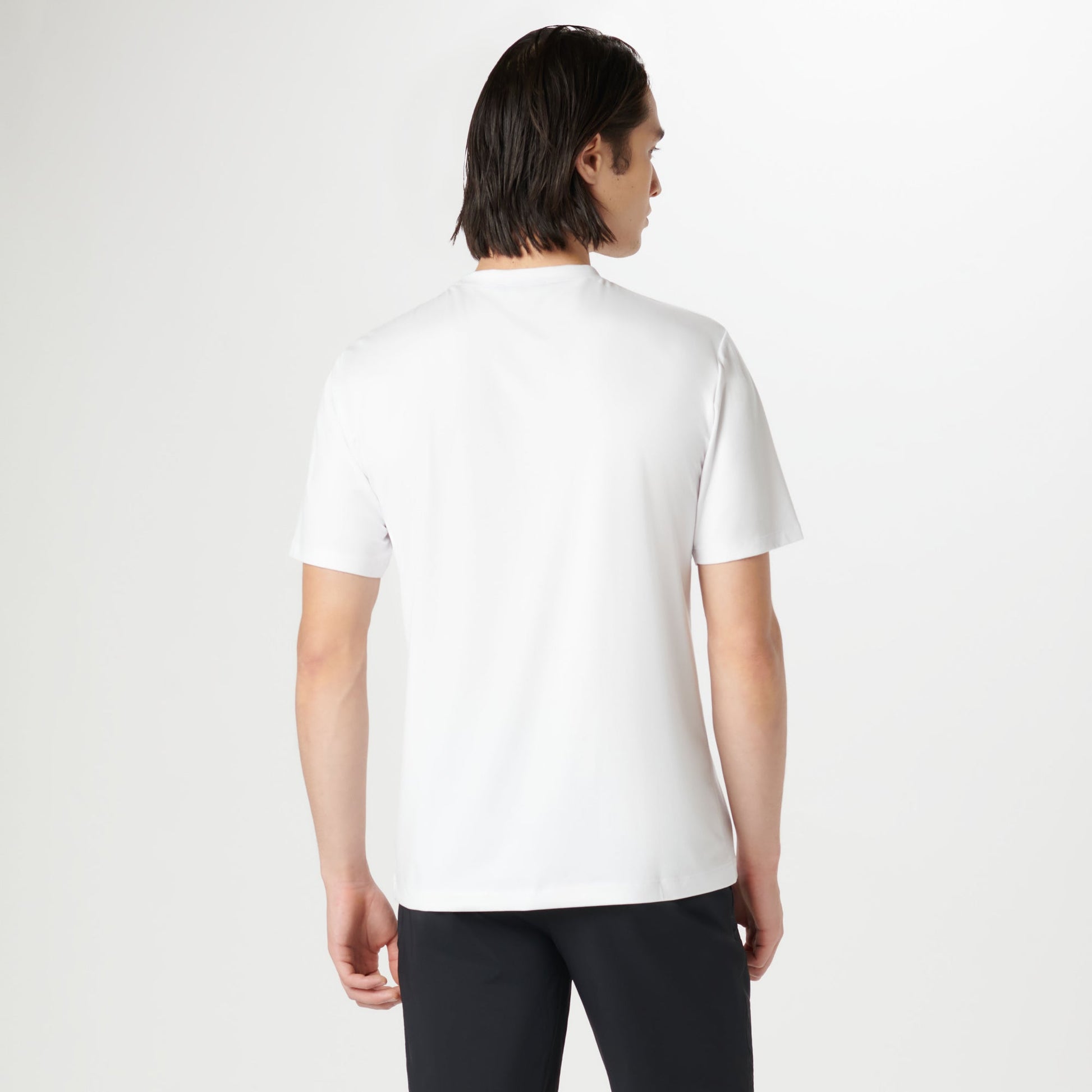 Bugatchi UV50 Performance T-Shirt White
