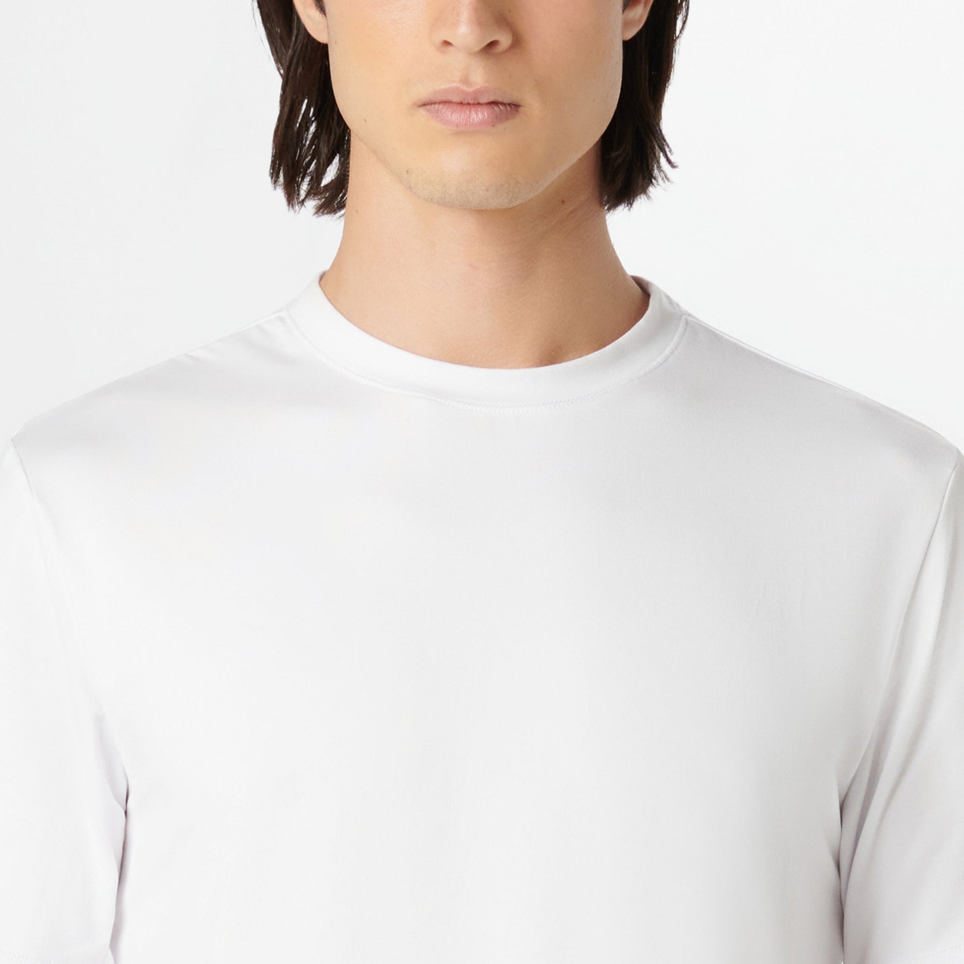 Bugatchi UV50 Performance T-Shirt White