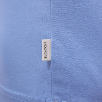 Bugatchi Solid Crew Neck T-Shirt Air Blue