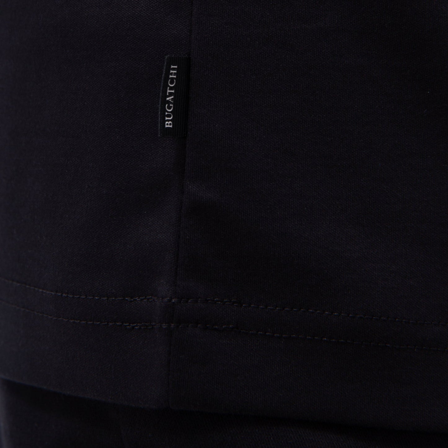 Bugatchi Solid Crew Neck T-Shirt Black