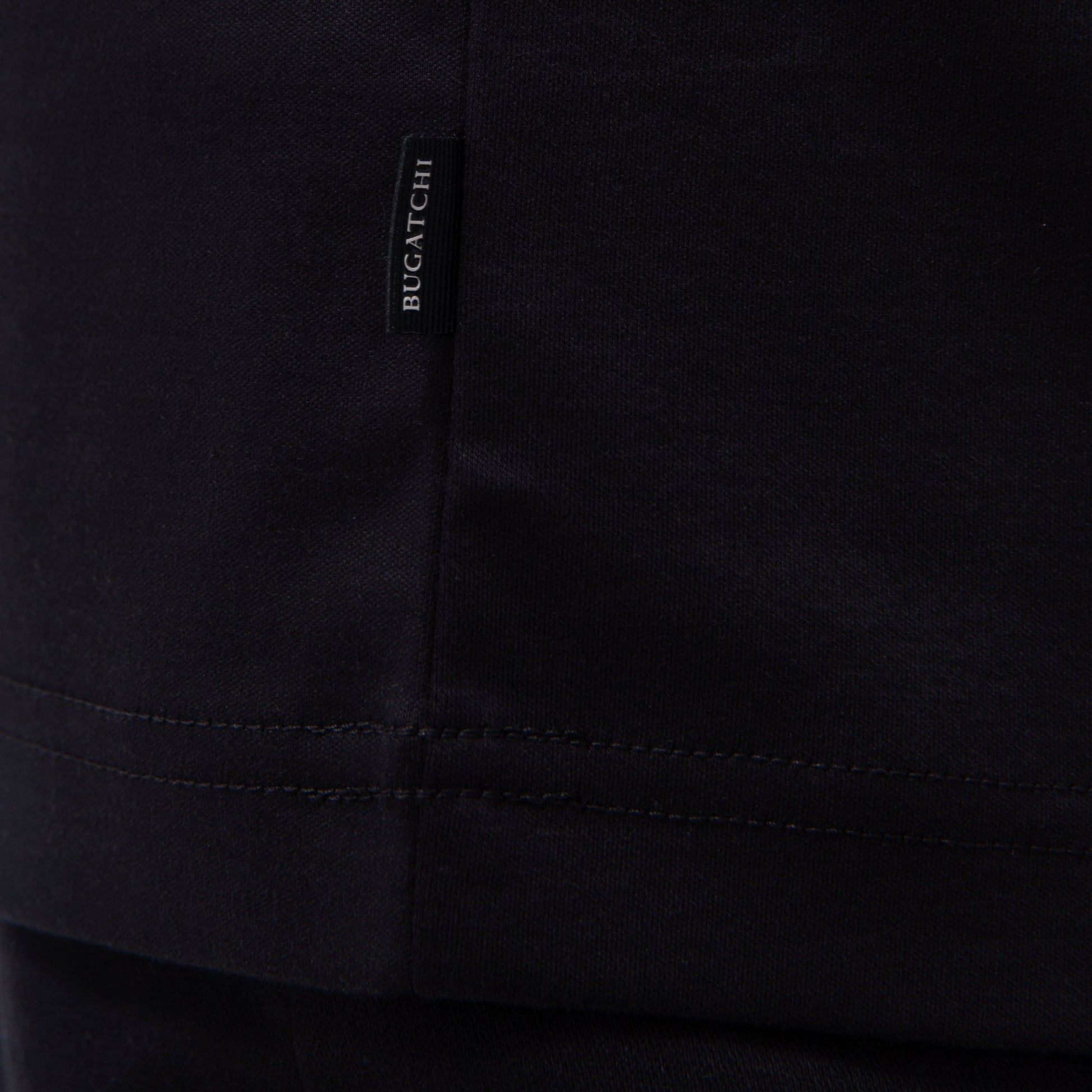 Bugatchi Solid Crew Neck T-Shirt Black