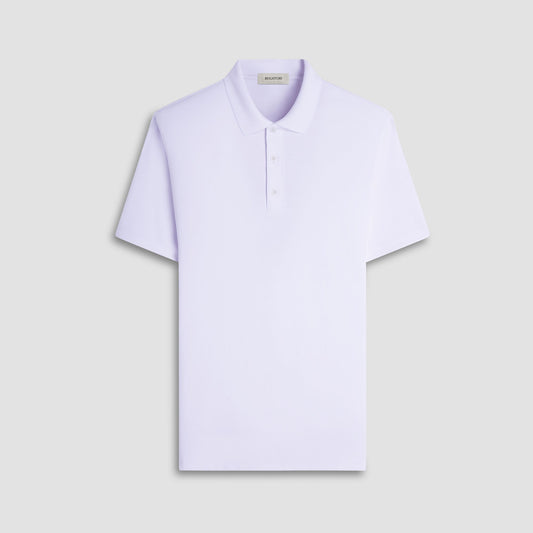 Bugatchi Oscar Ottoman Polo Shirt White