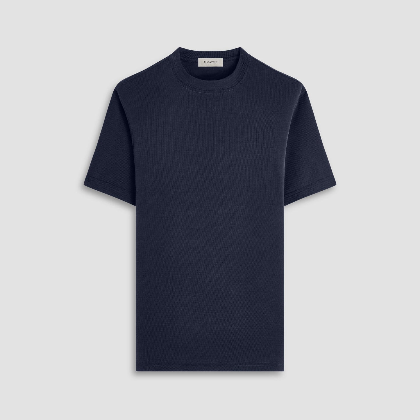 Bugatchi Orville Ottoman Crew Neck Black