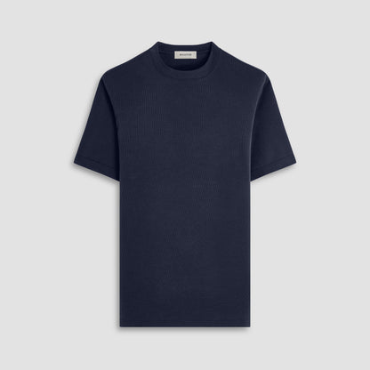 Bugatchi Orville Ottoman Crew Neck Black