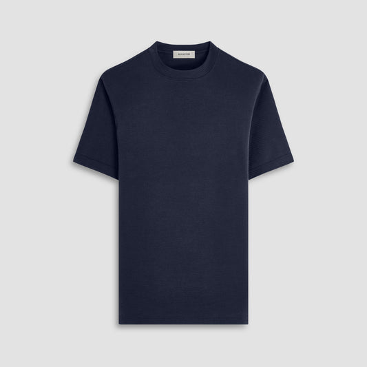 Bugatchi Orville Ottoman Crew Neck Black