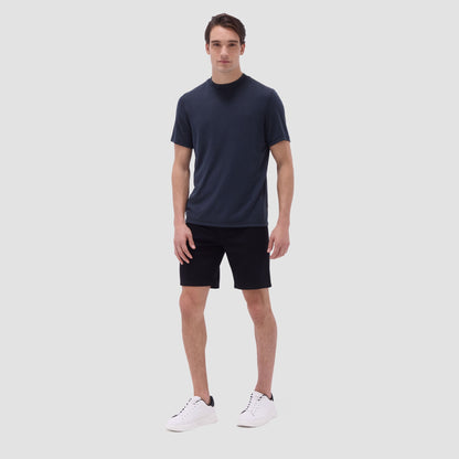 Bugatchi Orville Ottoman Crew Neck Black