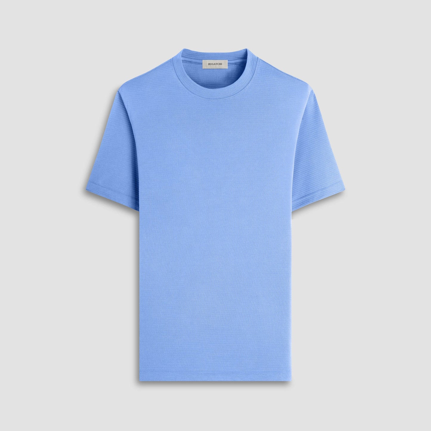 Bugatchi Orville Ottoman Crew Neck Classic Blue