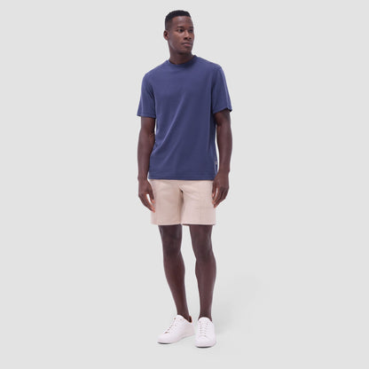 Bugatchi Orville Ottoman Crew Neck Navy